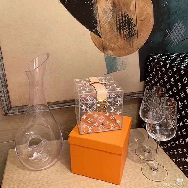 ルイヴィトンキューブ型 BOX/透明 ケース 偽物 GI0481